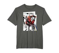 Marvel Deadpool Super Hero Comic Japanese Manga Art Homage T-Shirt