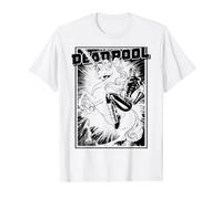 Marvel Deadpool Transparent Comic Unicorn Mount T-Shirt