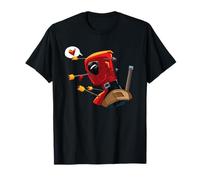 Marvel Deadpool Wade Wilson Cupid’s Arrow Valentine’s Day T-Shirt