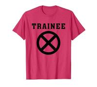 Marvel Deadpool Wade Wilson X-Force Trainee Outline T-Shirt, Herren, Rot Meliert, 3XL