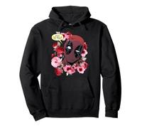 Marvel Deadpool What The Flower Pullover Hoodie