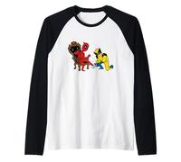 Marvel Deadpool & Wolverine Cinderella Glass Slipper Funny Raglan