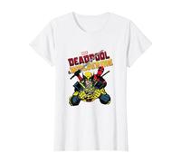 Marvel Deadpool & Wolverine Ready to Fight Epic Teamup T-Shirt, Damen, Weiß, XL