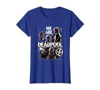 Marvel Deadpool & Wolverine We Are Deadpool Group Shot T-Shirt, Damen, Königsblau, 3XL
