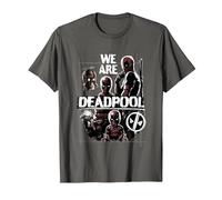 Marvel Deadpool & Wolverine We Are Deadpool Group Shot T-Shirt, Herren, Anthrazit, M
