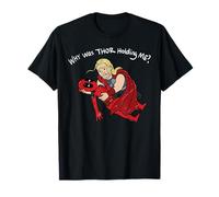 Marvel Deadpool & Wolverine “Why Was Thor Holding Me” Doodle T-Shirt