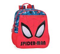 Marvel Disney, Spiderman Authentic, Vorschulrucksäcke, Schulrucksack, aus Polyester, breite und verstellbare Träger, Doppelfach, von Joumma Bags