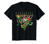 Marvel Doctor Strange Multiverse of Madness Gargantos Runes T-Shirt, Kinder, Schwarz, 116