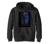 Marvel Jungen Arishem Blue Hoodie, Schwarz, M