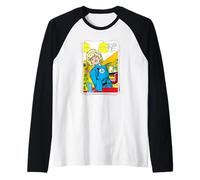 Marvel Fantastic Four Invisible Woman Retro Vintage Photo Raglan