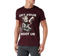 Marvel Gardians of The Galaxy vol.2 Get Your Groot On Burgundy Tshirt L