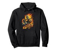 Marvel Ghost Rider Spirit of Vengeance Flaming Skull Pullover Hoodie