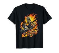Marvel Ghost Rider Spirit of Vengeance Flaming Skull T-Shirt