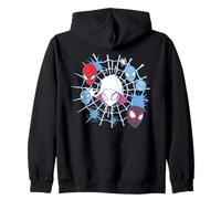 Marvel Ghost-Spider Team Spidey Big Face Collage Kapuzenjacke