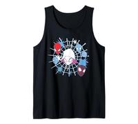 Marvel Ghost-Spider Team Spidey Big Face Collage Tank Top