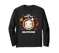 Marvel Groot Fall Spice Coffee You Keep Me Grounded Friend Langarmshirt