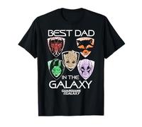 Marvel Guardians of The Galaxy Best Dad Father's Day T-Shirt