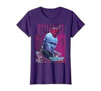 Marvel Guardians of The Galaxy Vol. 2 Yondu Portrait T-Shirt, Damen, Violett, S