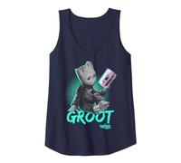Marvel Guardians Vol. 2 Baby Groot Neon Tape Tank Top