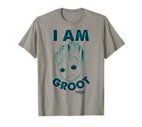 Marvel Guardians Vol. 2 I Am Baby Groot Teal Graphic T-Shirt T-Shirt