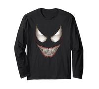 Marvel Halloween Venom Big Face Grin Costume Langarmshirt