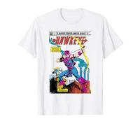 Marvel Hawkeye Classic Retro Comic Book Art Graphic T-Shirt