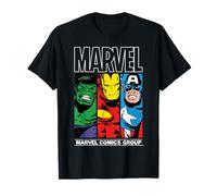 Marvel Heroes Hulk, Iron Man, Captain America T-Shirt