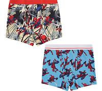 Marvel Herren Comics Boxershorts - X-Men Wolverine Herren-Unterwäsche - 2er-Pack Boxershorts, Spiderman Multi, M