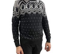 Marvel Herren Mevenocpu003 Pullover, Schwarz, Large