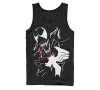 Marvel Herren Official Venom Paint Men's Tank Top Hemd, Schwarz, XL