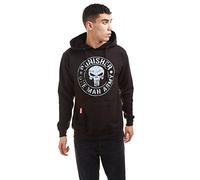 Marvel Herren One Man Army Hoodie Kapuzenpullover, Schwarz, M EU