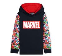 Marvel Hoodie Kinder Jungen und Mädchen Avengers Kapuzenpullover Teenagers (5-6 Jahre, Mehrfarbig)