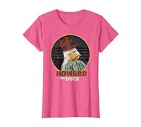 Marvel Howard The Duck Bummed Out Badge Graphic T-Shirt T-Shirt, Damen, Rosa Meliert, S