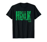 Marvel Hulk Text Green T-Shirt