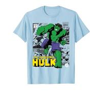 Marvel Hulk The Incredible Hulk T-Shirt, Herren, Himmelblau, L