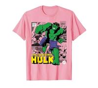 Marvel Hulk The Incredible Hulk T-Shirt, Herren, Rosa, M