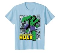 Marvel Hulk The Incredible Hulk T-Shirt, Kinder, Himmelblau, 92
