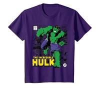 Marvel Hulk The Incredible Hulk T-Shirt, Kinder, Violett, 140