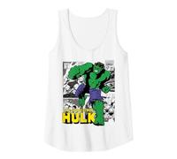 Marvel Hulk The Incredible Hulk Tank Top, Damen, Weiß, XXL