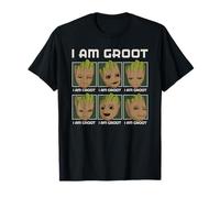 Marvel I Am Groot Guardians of the Galaxy Moods of Groot T-Shirt