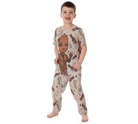 Marvel I Am Groot Kinderpyjama | Jungen Mädchen Baum Charakter T-Shirt Hose Pjs Set | Film-Merchandise