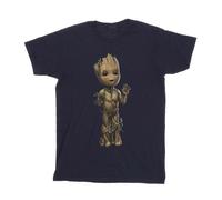 Marvel - "I Am Groot" T-Shirt für Herren (Marineblau) XL