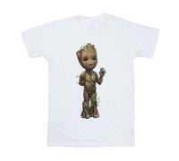Marvel - "I Am Groot" T-Shirt für Herren (Weiß) XL
