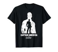 Marvel Infinity War Captain America Cutout Graphic T-Shirt T-Shirt