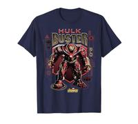 Marvel Infinity War Hulk Buster T-Shirt mit schematischer Grafik T-Shirt