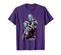 Marvel Infinity War Thanos Gauntlet Flex Graphic T-Shirt T-Shirt, Herren, Violett, 3XL
