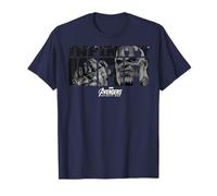 Marvel Infinity War Thanos Text Art Distress Grafik-T-Shirt T-Shirt