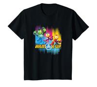 Marvel Iron Man and His Awesome Friends Hero Trio Armor Up T-Shirt