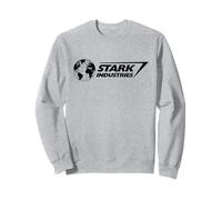 Marvel Iron Man Stark Industries Logo Black Sweatshirt