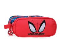 Marvel Joumma Authentic Doppel-Federmäppchen, rot, 23 x 9 x 7 cm, Polyester